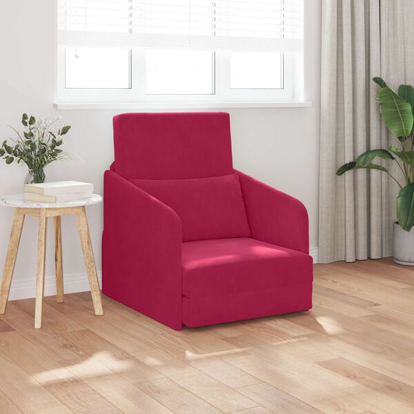 vidaXL Sovesofa Vinr&oslash;d 65 x 80 x 83 cm Fl&oslash;jl