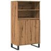 vidaXL skab 60x36x110 cm konstrueret tr&aelig; kunsteg