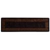 vidaXL T&aelig;ppe Runner MARSA Sort 80 x 350 cm Polyester og PVC