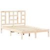 vidaXL sengeramme 120x190 cm massivt tr&aelig;