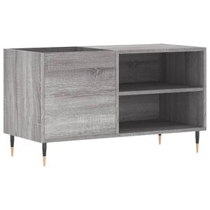 vidaXL vinylskab 85x38x48 cm konstrueret tr&aelig; gr&aring; sonoma-eg