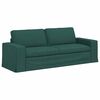vidaXL Sofa 2 pcs M&oslash;rkegr&oslash;n