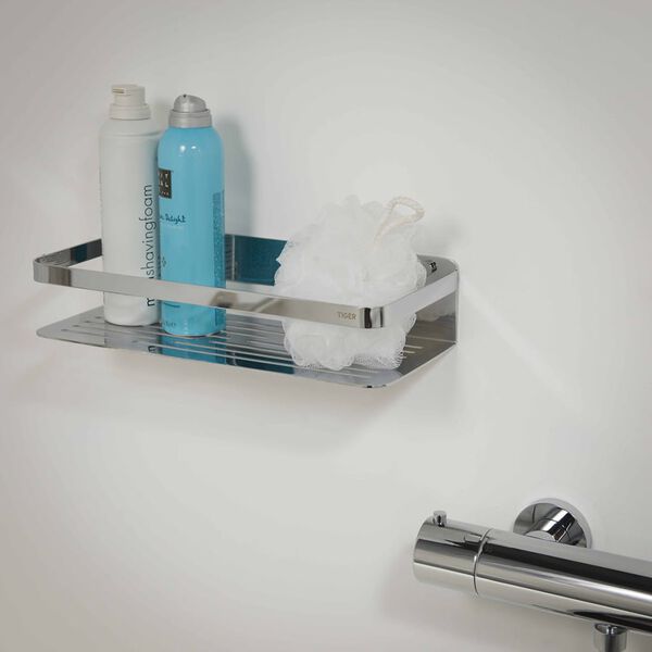 Tiger badeværelseskurv Caddy krom large 1400230346