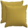 vidaXL Pude 2 stk. HOUTEN Lys gr&oslash;n 70 x 70 cm Faux Linned
