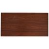 vidaXL spisebord 120 x 60 x 74 cm MDF brun