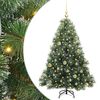 vidaXL Kunstigt juletr&aelig; med 150 LED'er Gr&oslash;n 150 cm PE og PVC