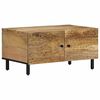 vidaXL sofabord 80x50x40 cm massivt mangotr&aelig;