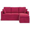 vidaXL Sofa Vinr&oslash;d 198 x 134 x 80 cm Fl&oslash;jl