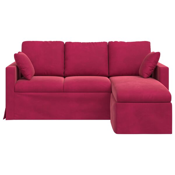 vidaXL Sofa Vinr&oslash;d 198 x 134 x 80 cm Fl&oslash;jl