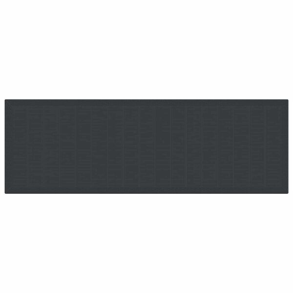 vidaXL Have Spisebordss&aelig;t 11 pcs Antracit Plastik