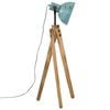 vidaXL gulvlampe 45x45x120 cm 25 W E27 rustik bl&aring;