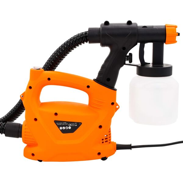 vidaXL elektrisk malersprøjte med luftslange 500 W 800 ml