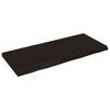 vidaXL bordplade 140x60x(2-6) cm behandlet massivt egetr&aelig; m&oslash;rkebrun