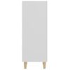 vidaXL sk&aelig;nk 34,5x32,5x90 cm konstrueret tr&aelig; hvid