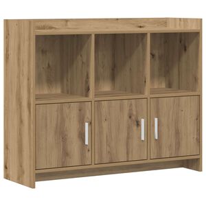 vidaXL Sideboard Artisan-eg 98,5 x 33 x 80 cm Konstrueret tr&aelig;