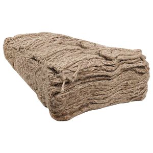 vidaXL Jute opbevaringsmatte Naturfarvet 2 x 5 m