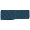 vidaXL gavlpude 160 cm velour bl&aring;