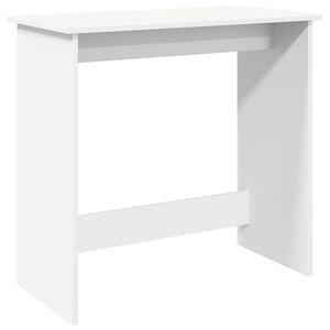 vidaXL skrivebord 80x40x75 cm konstrueret tr&aelig; hvid