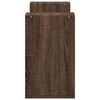 vidaXL tv-borde 2 stk. 75x30x50 cm konstrueret træ brun egetræsfarve