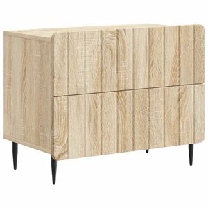 vidaXL Natskab Sonoma-eg 62 x 34,5 x 49,5 cm Konstrueret tr&aelig;