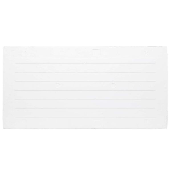 vidaXL V&aelig;gpaneler 10 pcs R&oslash;d 100 x 50 cm EPS Skum