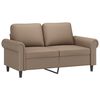 vidaXL 2-personers sofa 120 cm kunstl&aelig;der cappuccino