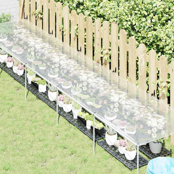 vidaXL Planteafd&aelig;kning med &oslash;jer 1x5 m Polyethylen