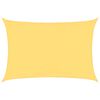 vidaXL solsejl 160 g/m&sup2; 3,5x5 m HDPE beige