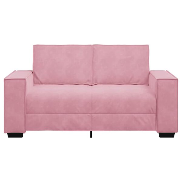 vidaXL 2-personers sofa 120 cm fl&oslash;jl lyser&oslash;d