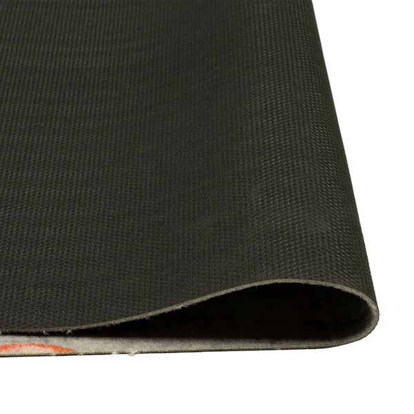 vidaXL k&oslash;kkent&aelig;ppe 60x180 cm tomatdesign vaskbart velour