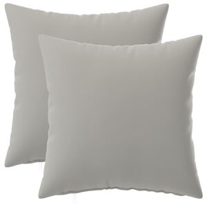 vidaXL Pudebetr&aelig;k 2 pcs HEERLEN Gr&aring; 30 x 30 cm Polyester