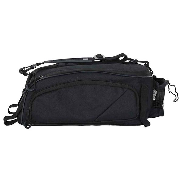 vidaXL Cykeltaske Sort 38 x 21 x 16 cm Polyester