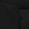 vidaXL lænestol Sort 76 x 94 x 102 cm Mikrofiber