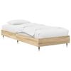 vidaXL Sengestel Sonoma-eg 80 x 200 cm Konstrueret tr&aelig;