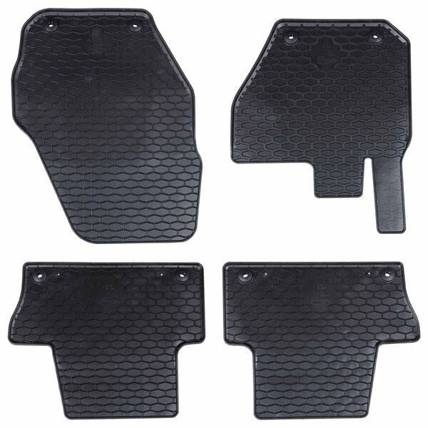 vidaXL Bilm&aring;tte 4 pcs Sort passer til VOLVO XC60 2009-2017 Gummi