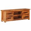 vidaXL tv-bord 110x30x40 cm massivt tr&aelig;