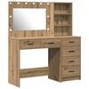 vidaXL Kl&aelig;deskab 2 pcs Brun 78.5 x 41 x 135 cm Konstrueret tr&aelig;