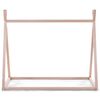 CHILDHOME tipiformet sengestel 70x140 cm tr&aelig; naturfarvet
