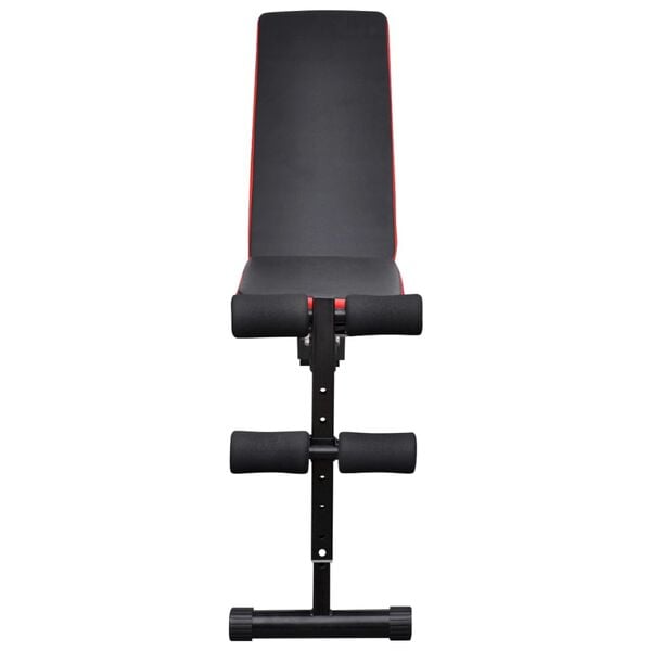 vidaXL tr&aelig;ningsb&aelig;nk til sit-ups just&eacute;rbar