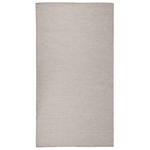 vidaXL fladv&aelig;vet udend&oslash;rst&aelig;ppe 80x150 cm lysegr&aring;