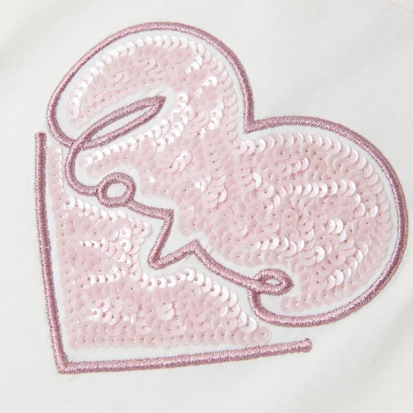 T-shirt til b&oslash;rn str. 128 ecrufarvet