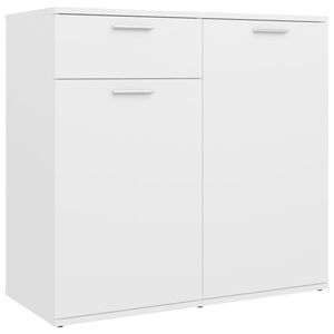 vidaXL sk&aelig;nk 80x36x75 cm konstrueret tr&aelig; hvid