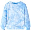 Sweatshirt til b&oslash;rn str. 116 lysebl&aring;