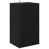 vidaXL Sideboard Sort eg 40 x 33 x 70 cm Konstrueret tr&aelig;