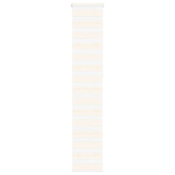 vidaXL zebragardin marmorbeige 45x230 cm stofbredde 40,9 cm polyester