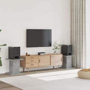 vidaXL h&oslash;jtalerstativer 2 stk. 30x30x40 cm konstrueret tr&aelig; betongr&aring;