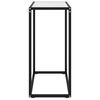 vidaXL konsolbord 60x35x75 cm h&aelig;rdet glas hvid