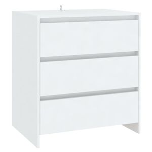 vidaXL sk&aelig;nk 70x41x75 cm konstrueret tr&aelig; hvid