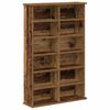 vidaXL CD Skab Gammelt tr&aelig; 60 x 17 x 92 cm Konstrueret tr&aelig;