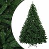 vidaXL Kunstigt Hinged Juletr&aelig; 210 cm PVC Mellemgr&oslash;n